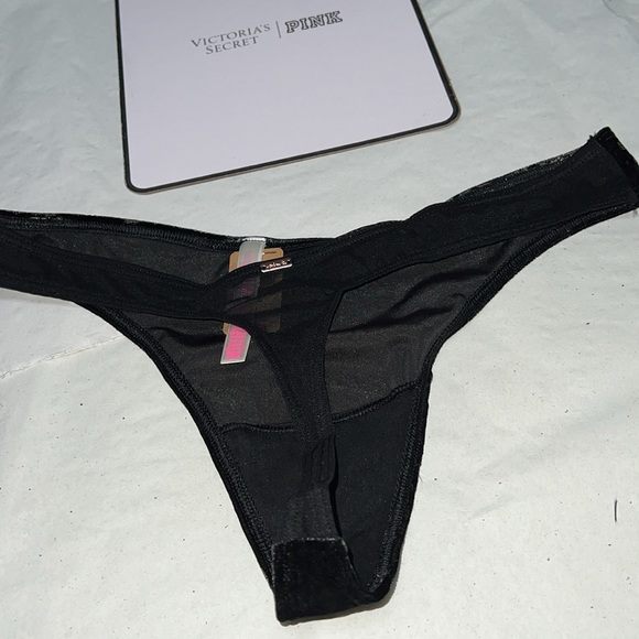 PINK Victoria's Secret VELVET THONG Underwear XL - Picture 7 of 11